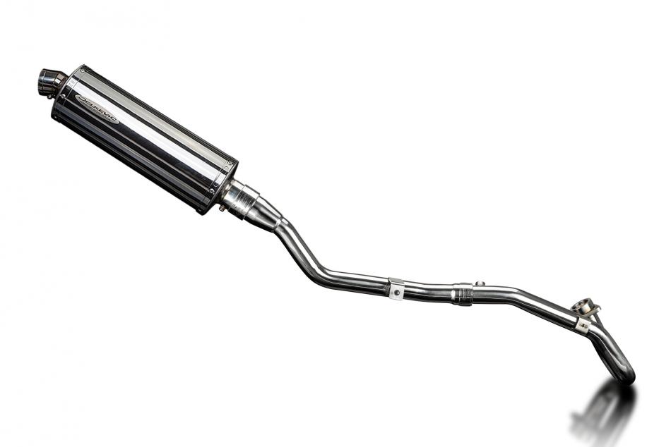 Honda CRF300L 2021-2024 Complete Exhaust 350mm Oval Stainless Silencer Can