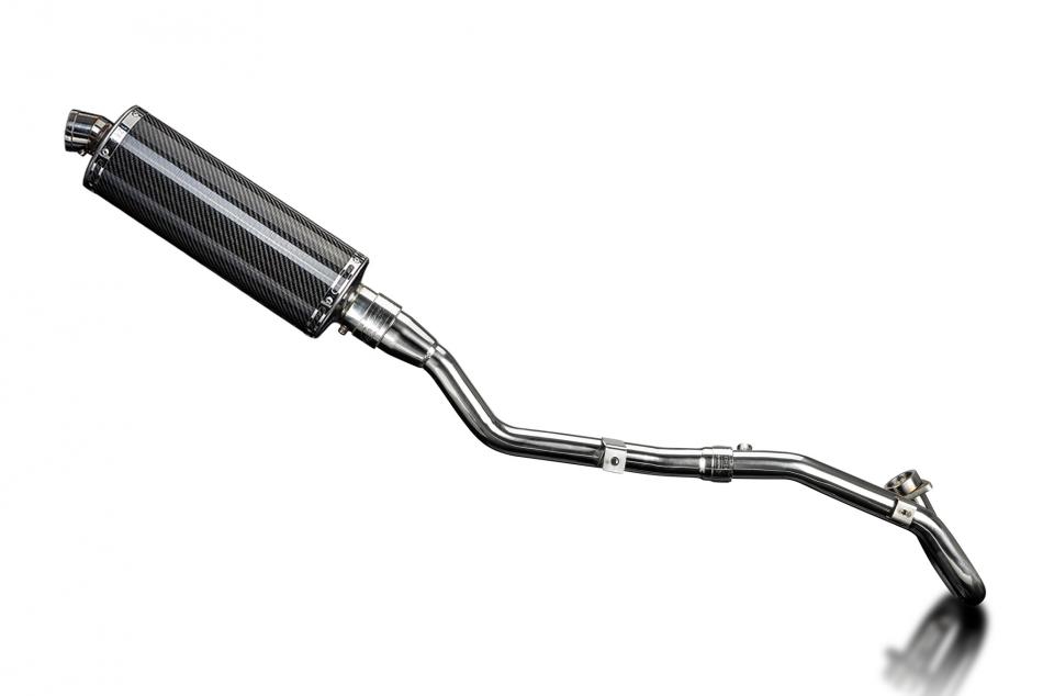 Honda CRF300L 2021-2024 Complete Exhaust 350mm Oval Carbon Silencer Can