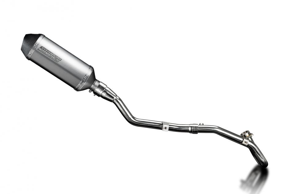 Honda CRF300L 2021-2024 Complete Exhaust 260mm X-Oval Titanium Silencer Can