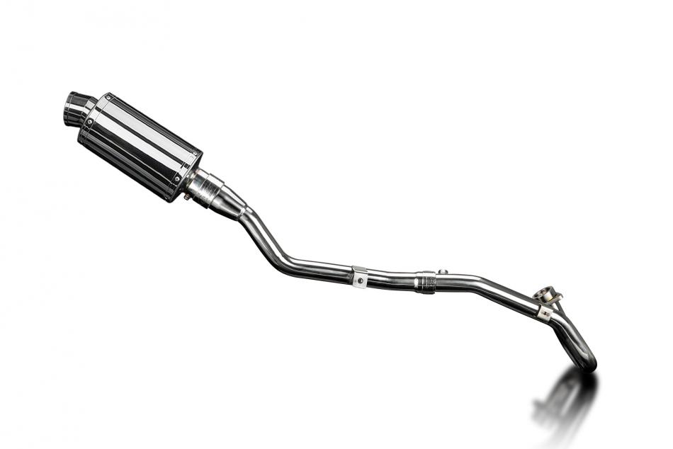Honda CRF300L 2021-2024 Complete Exhaust 225mm Oval Stainless Silencer Can