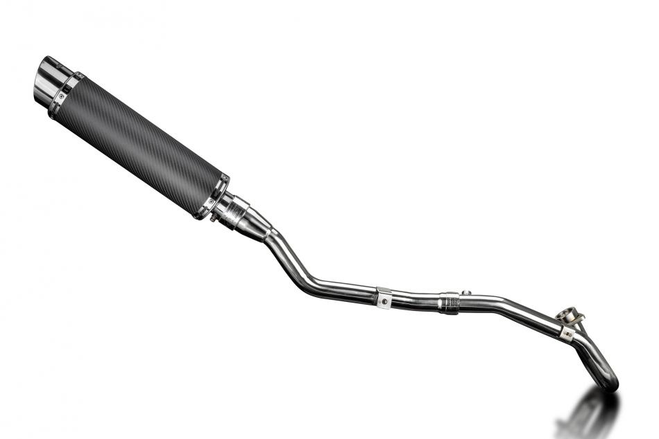 Honda CRF300L 2021-2024 Complete Exhaust 350mm Round Carbon Silencer Can