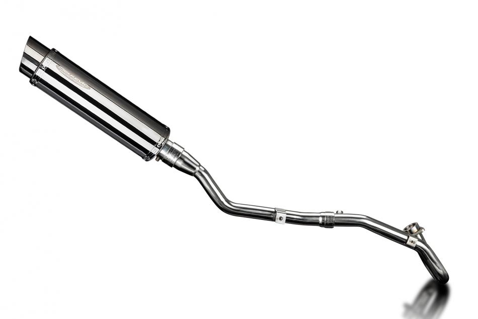 Honda CRF300L 2021-2024 Complete Exhaust 350mm Round Stainless Silencer Can