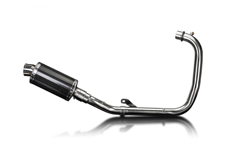 Royal Enfield Hunter HNTR 350 2022-2024 Full Exhaust 225mm Oval Carbon Silencer