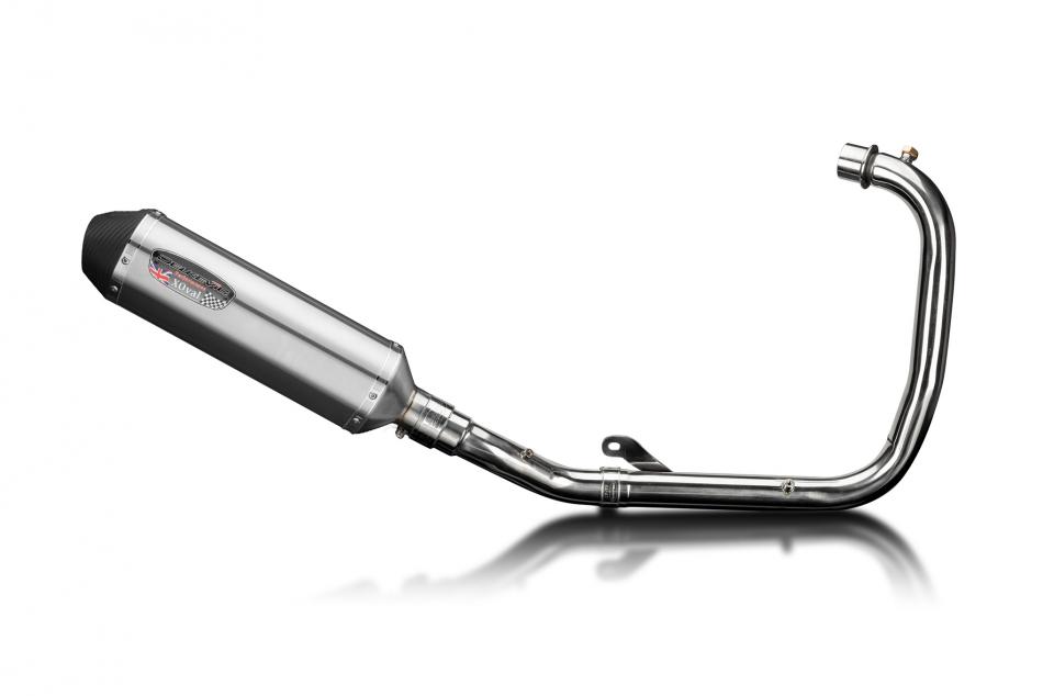 Royal Enfield Hunter HNTR 350 22-24 Full Exhaust 343mm XOval Stainless Silencer