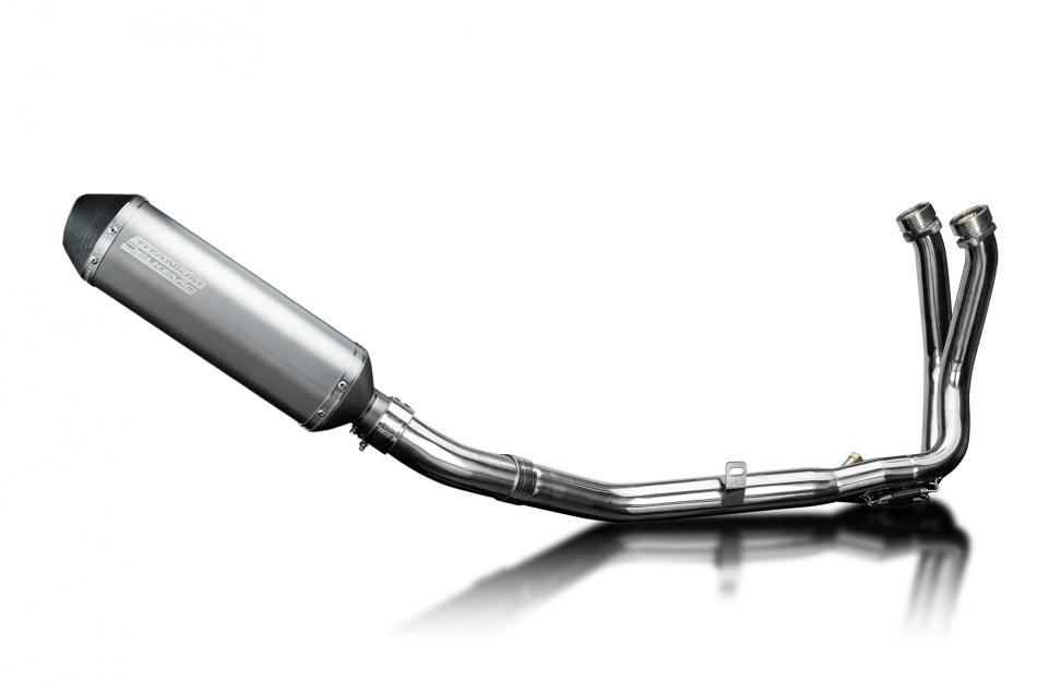 CB750 HORNET 2023-2024 / XOVAL 343mm (13.5 inch) TITANIUM SILENCER 2 into 1 COMPLETE SYSTEM