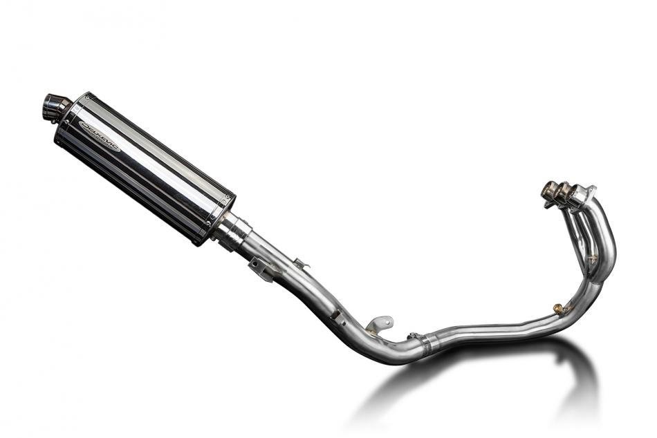 Triumph Tiger 900 GT 2020-2023 Full Exhaust 3-1 350mm Oval Stainless Silencer