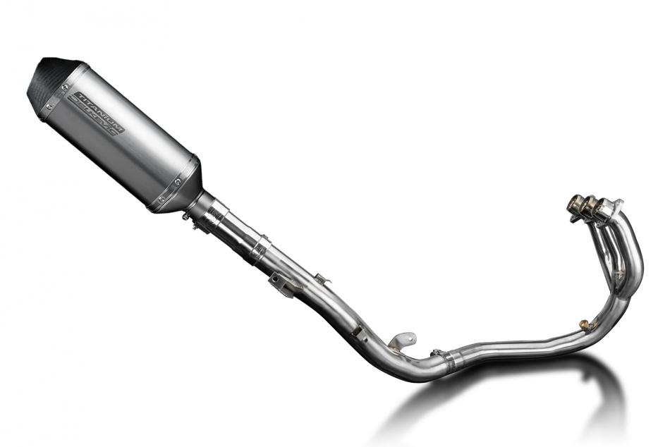 Triumph Tiger 900 GT 2020-2023 Full Exhaust 3-1 260mm X-Oval Titanium Silencer