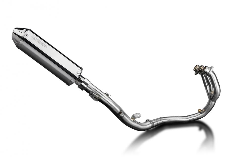 Triumph Tiger 900 GT 2020-2023 Full Exhaust 3-1 320mm Tri-Oval Stainless Silence