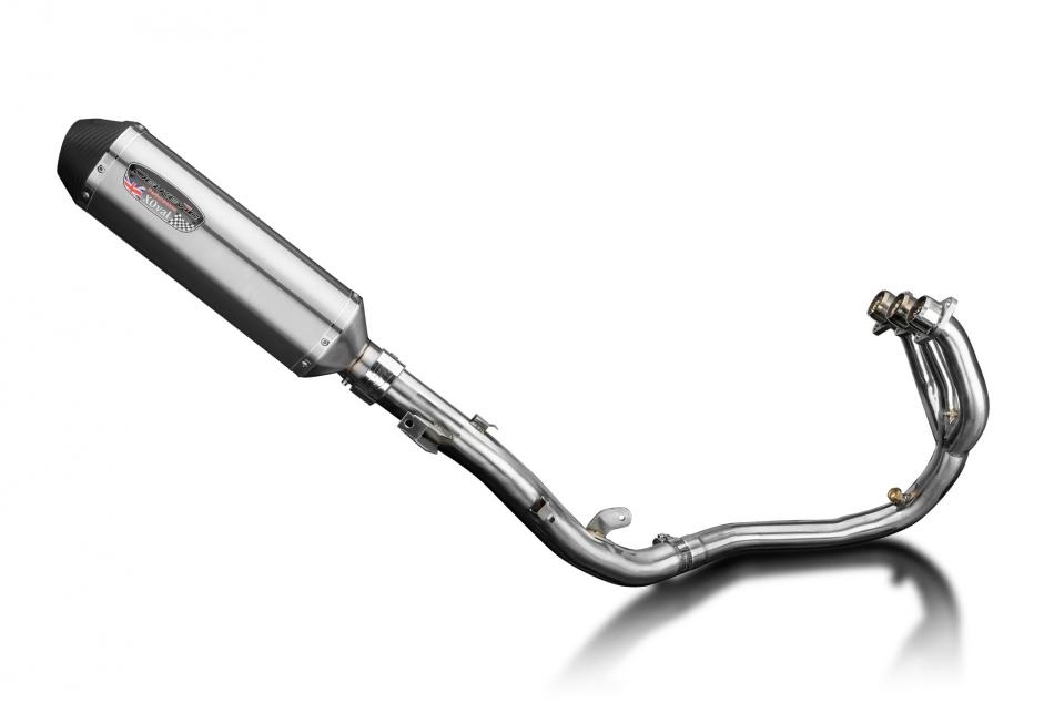 Triumph Tiger 900 GT 2020-2023 Full Exhaust 3-1 343mm X-Oval Stainless Silencer