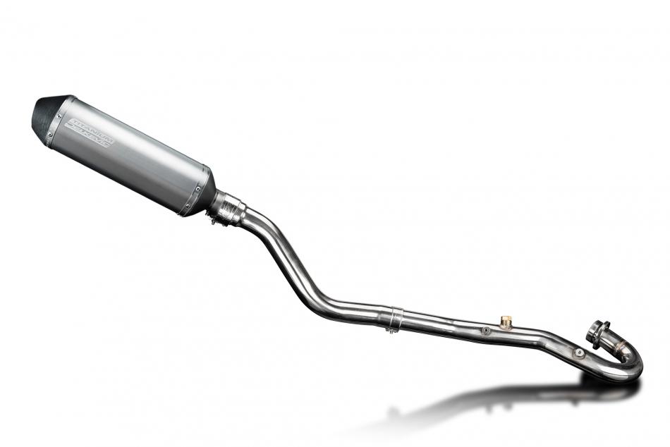 KLR650 F-G-H Adventure - Traveler 2022-2025 / XOVAL 343mm (13.5 inch) TITANIUM SILENCER COMPLETE SYS