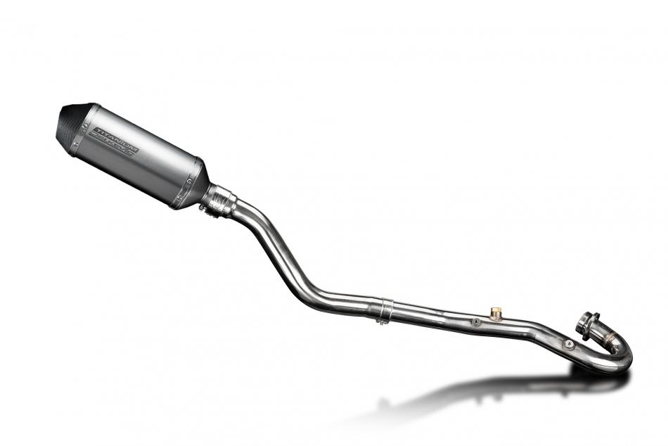 KLR650 F-G-H Adventure - Traveler 2022-2025 / XOVAL 260mm (10 inch) TITANIUM SILENCER COMPLETE SYSTE