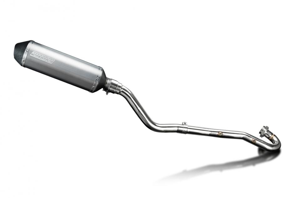 KLR600 KL600 B1-B9 1985-1994 / XOVAL 343mm (13.5 inch) TITANIUM SILENCER COMPLETE SYSTEM