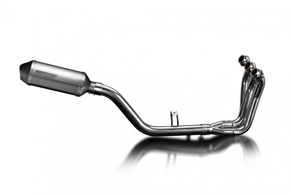 TRACER 9 GT 2021-2024 / XOVAL 260mm (10 inch) TITANIUM SILENCER 3 into 1 COMPLETE SYSTEM