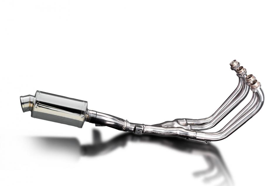 YAMAHA XJ600 DIVERSION 92-04 FULL 4-1 EXHAUST 225mm STAINLESS OVAL SILENCER