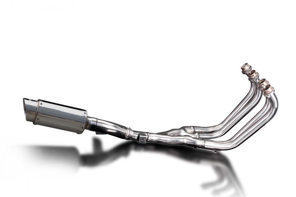 YAMAHA XJ600 DIVERSION 92-04 FULL 4-1 EXHAUST 200mm STAINLESS ROUND SILENCER