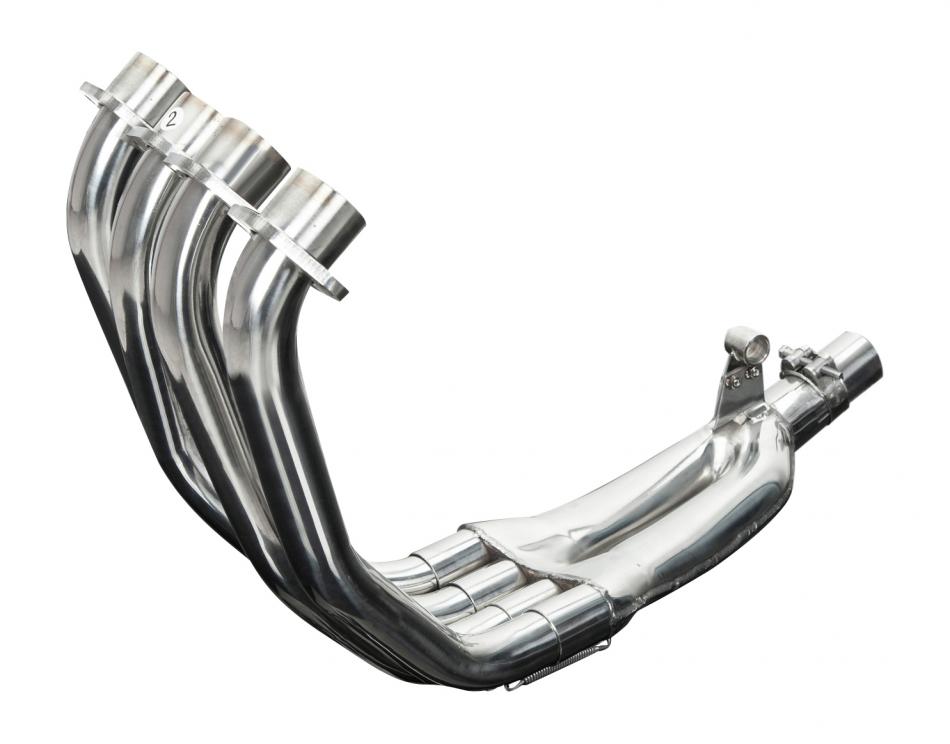 HONDA CBR600F-SPORT 01-07 STAINLESS STEEL 4-1 EXHAUST DOWNPIPES OEM COMPATIBLE