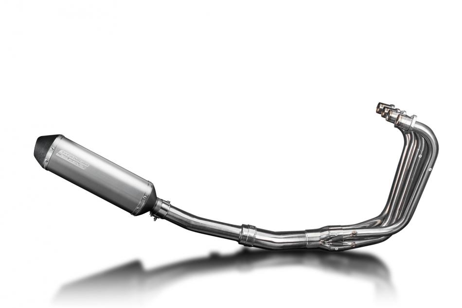 Kawasaki ZR7S ZR7 1994-2004 Complete Exhaust 4-1 343mm X-Oval Titanium Silencer