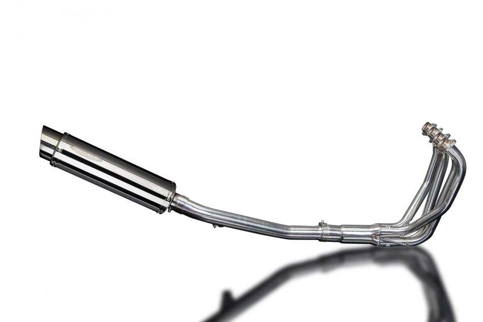 SUZUKI GSF1200 BANDIT 95-07 FULL EXHAUST 350mm STAINLESS ROUND BSAU SILENCER