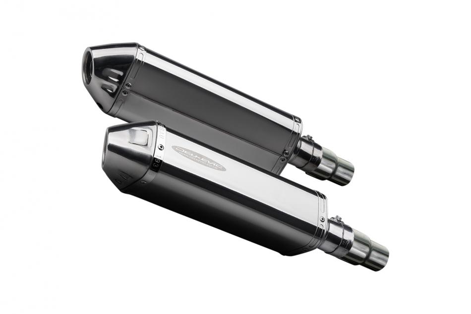 TRIUMPH SPEED TRIPLE 1050 05-10 320mm TRI STAINLESS BSAU SILENCER EXHAUST KIT