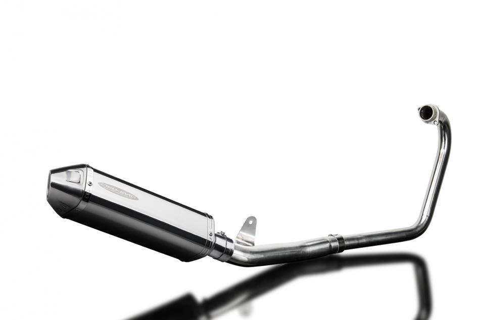 HONDA CBF250 2004-2012 FULL EXHAUST SYSTEM 320mm STAINLESS TRI BSAU SILENCER