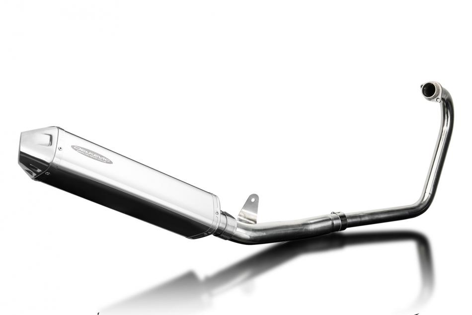 Honda CBF250 2004-2012 Full Exhaust 420mm Tri-Oval Stainless Silencer