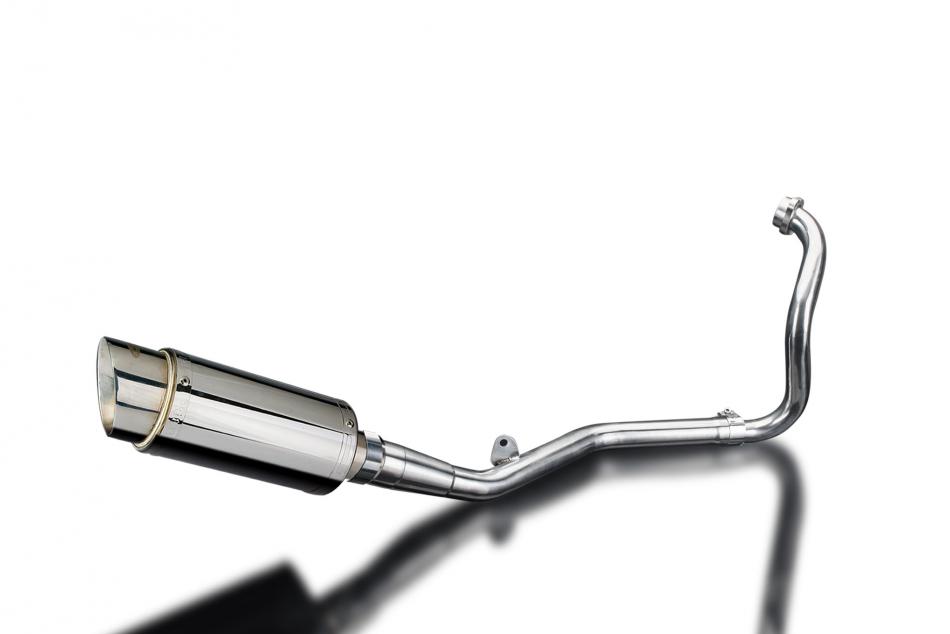 YAMAHA YZF-R125 2014-2016 FULL EXHAUST SYSTEM 200mm STAINLESS ROUND SILENCER