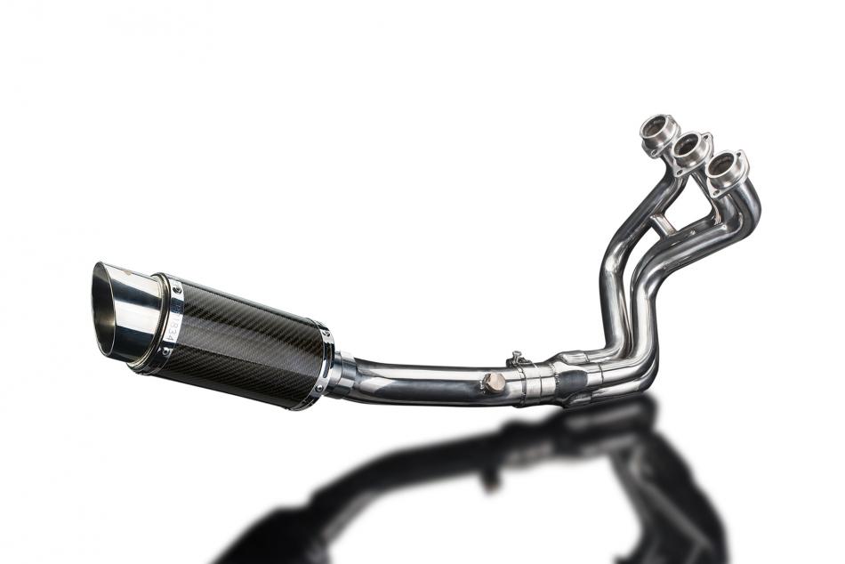 Yamaha MT09 MT-09 2013-2020 Complete Exhaust 3-1 200mm Round Carbon Silencer