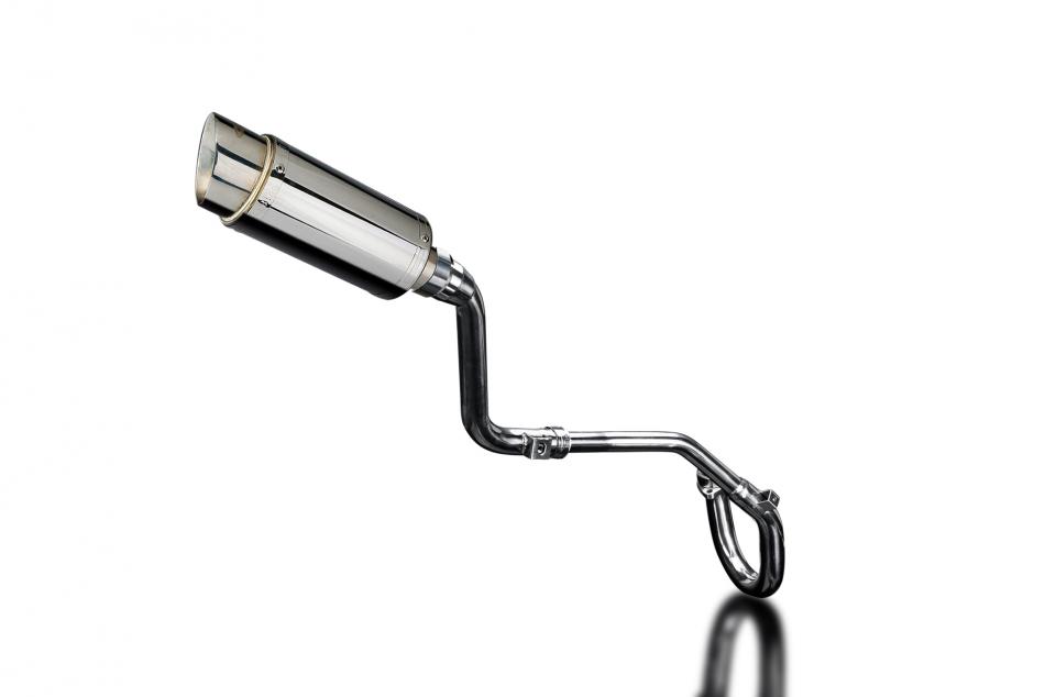 HONDA CRF250 L-M 2012-16 FULL EXHAUST SYSTEM 200mm STAINLESS ROUND SILENCER