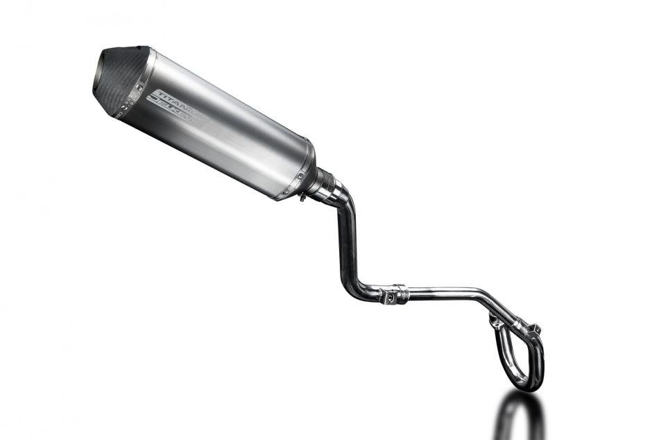 HONDA CRF250 L-M 2012-16 FULL EXHAUST SYSTEM 343mm TITANIUM XOVAL BSAU SILENCER