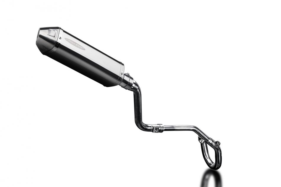 HONDA CRF250 L-M 2012-16 FULL EXHAUST SYSTEM 320mm STAINLESS TRI BSAU SILENCER