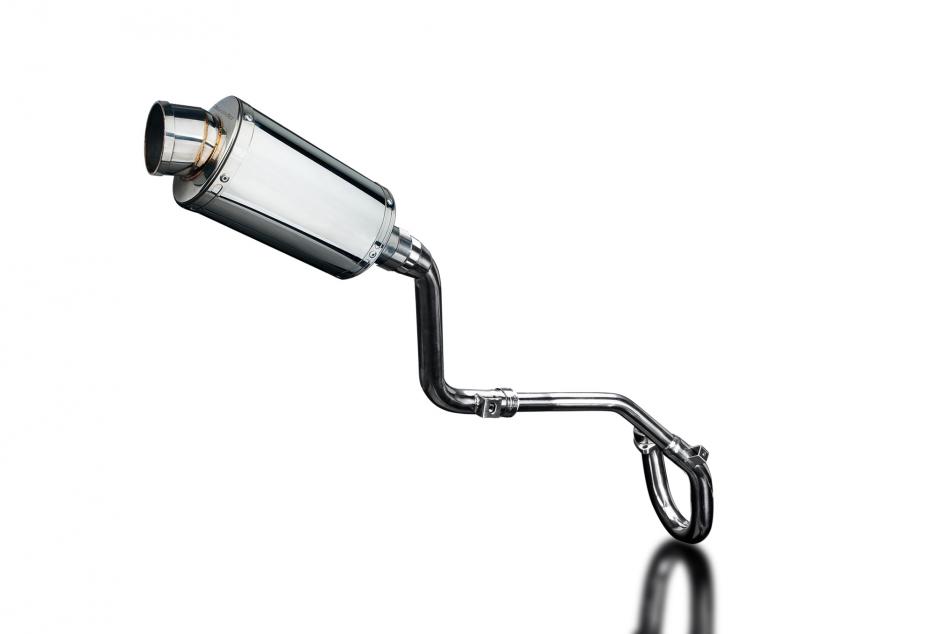 HONDA CRF250 L-M 2012-16 FULL EXHAUST SYSTEM 225mm STAINLESS OVAL SILENCER