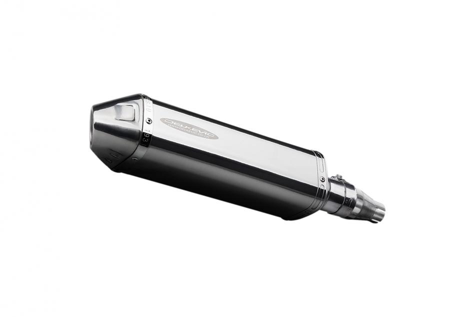 DERBI SENDA TERRA ADVENTURE 125 2008-2017 320mm TRI STAINLESS BSAU EXHAUST KIT