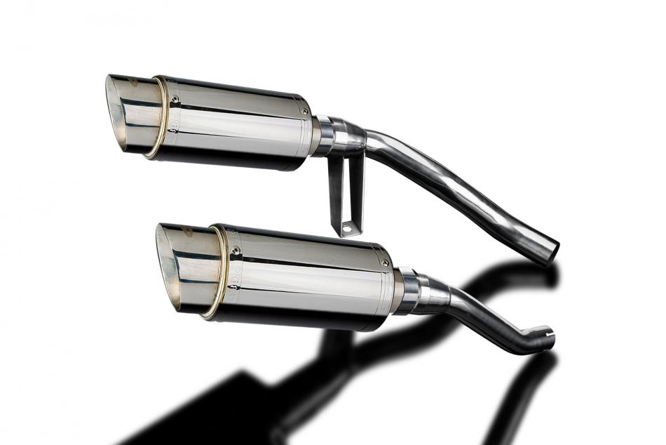 SUZUKI GW250 INAZUMA 2012-2018 200mm ROUND STAINLESS SILENCER EXHAUST KIT