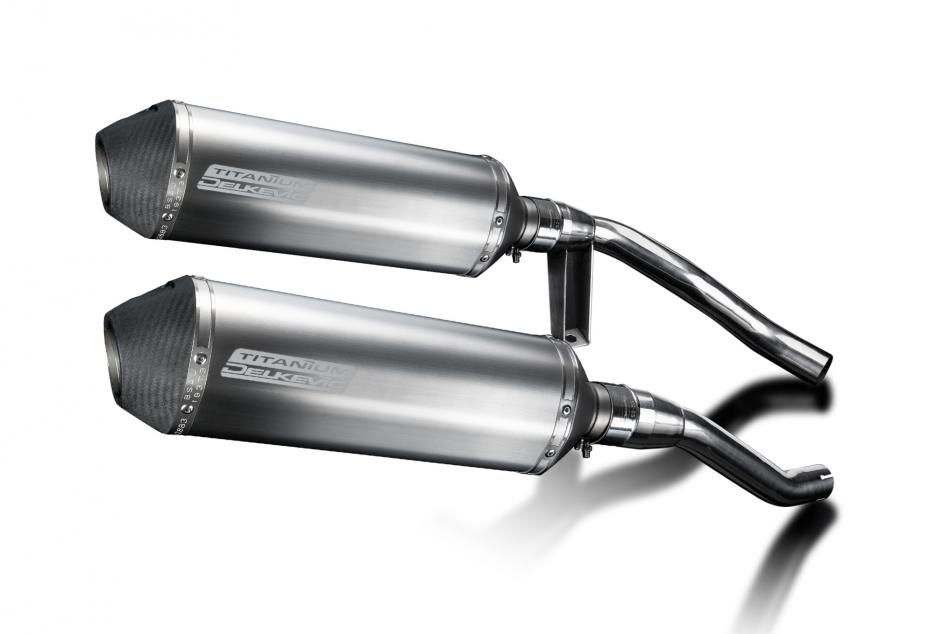 Suzuki GW250 Inazuma 2012-2018 343mm X-Oval Titanium Exhaust Silencer Can Kit