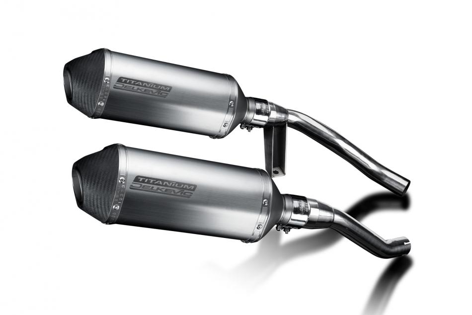 Suzuki GW250 Inazuma 2012-2018 260mm X-Oval Titanium Exhaust Silencer Can Kit