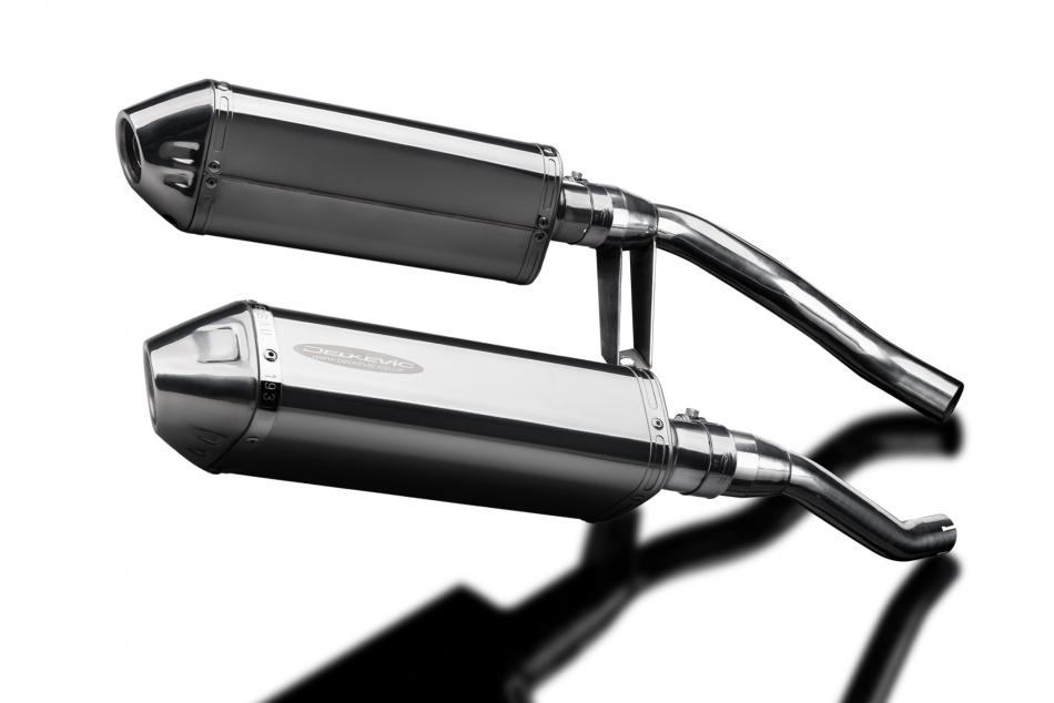 SUZUKI GW250 INAZUMA 2012-2018 320mm TRI STAINLESS BSAU SILENCER EXHAUST KIT