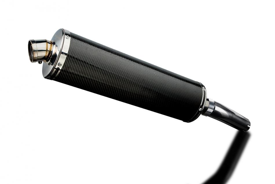 HONDA CBF1000F 2011-2016 450mm OVAL CARBON BSAU SILENCER EXHAUST KIT