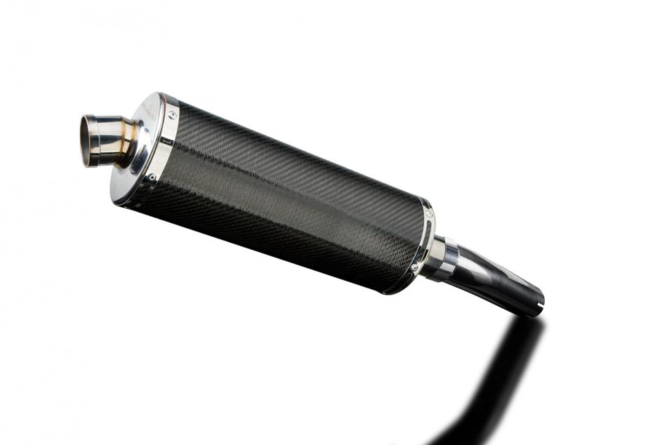 HONDA CBF1000F 2011-2016 350mm OVAL CARBON BSAU SILENCER EXHAUST KIT