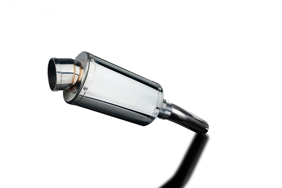 HONDA CBF1000F 2011-2016 225mm OVAL STAINLESS SILENCER EXHAUST KIT