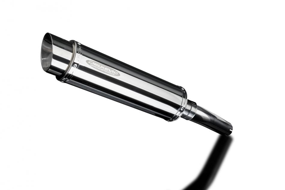 HONDA CBF1000F 2011-2016 350mm ROUND STAINLESS BSAU SILENCER EXHAUST KIT