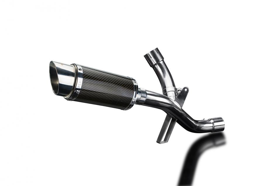 DUCATI MULTISTRADA 1200 2016-2018 DECAT 200mm ROUND CARBON EXHAUST KIT