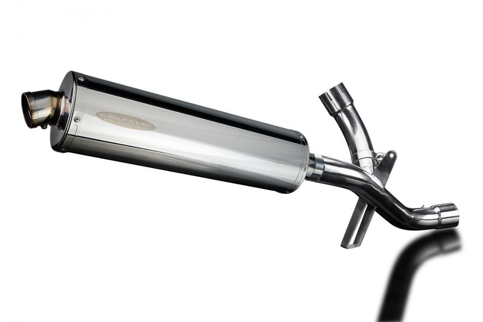 DUCATI MULTISTRADA 1200 2016-2018 DECAT 450mm OVAL STAINLESS BSAU EXHAUST KIT