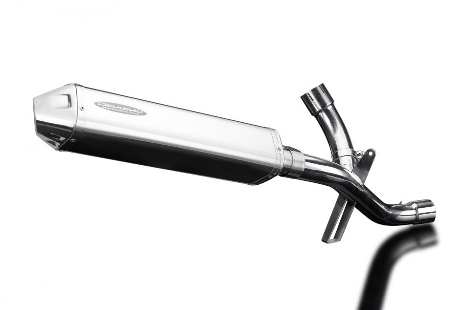 Ducati Multistrada 1200 2016-2018 420mm Tri-Oval Stainless Exhaust Silencer Kit