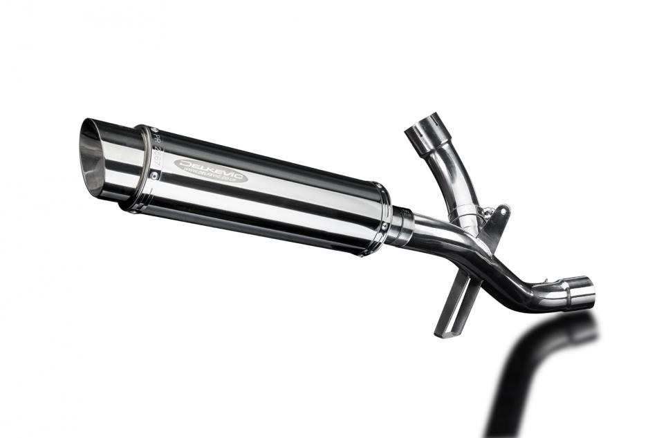 DUCATI MULTISTRADA 1200 2016-2018 DECAT 350mm ROUND STAINLESS BSAU EXHAUST KIT