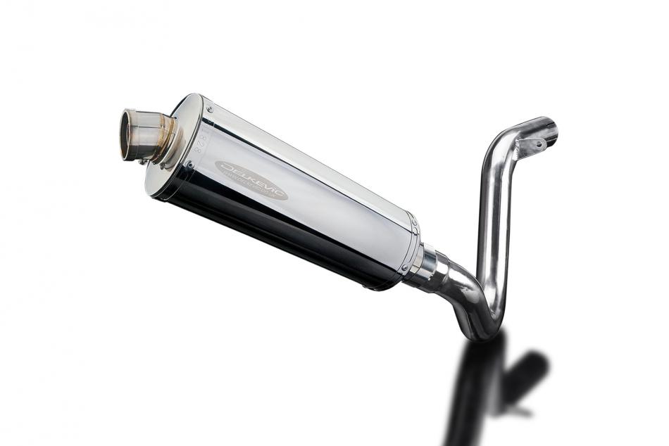 KTM 125 DUKE 2011-2016 350mm OVAL STAINLESS BSAU SILENCER EXHAUST SYSTEM KIT