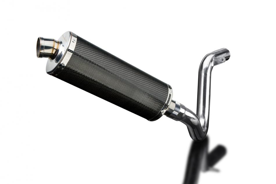 KTM 125 DUKE 2011-2016 350mm OVAL CARBON BSAU SILENCER EXHAUST SYSTEM KIT