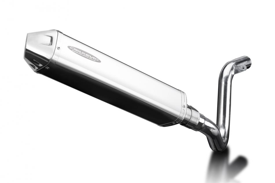 KTM 125 Duke 2011-2016 420mm Tri-Oval Stainless Exhaust Silencer Can Kit