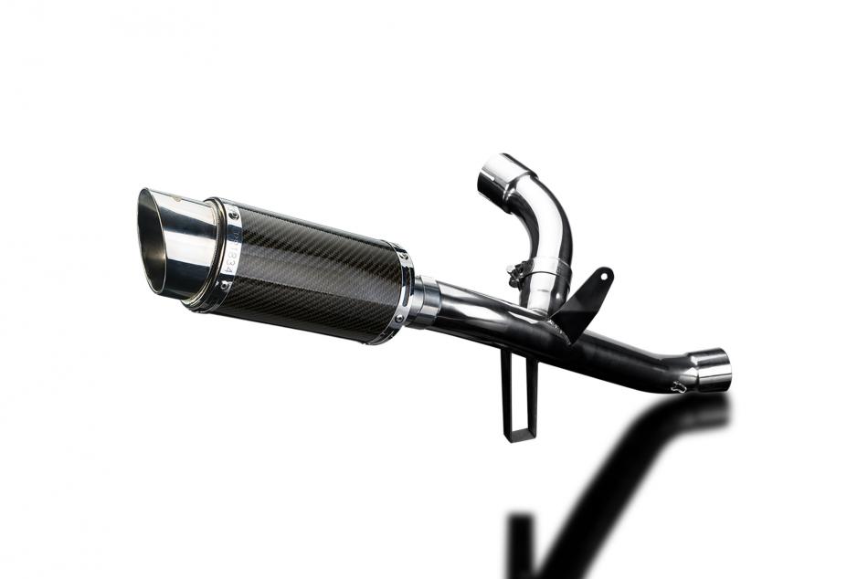 DUCATI MULTISTRADA 950 17-18 DECAT 200mm ROUND CARBON EXHAUST KIT