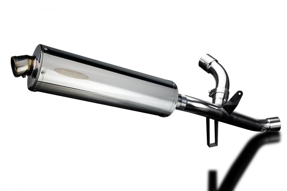 DUCATI MULTISTRADA 950 17-18 DECAT 450mm OVAL STAINLESS BSAU EXHAUST KIT