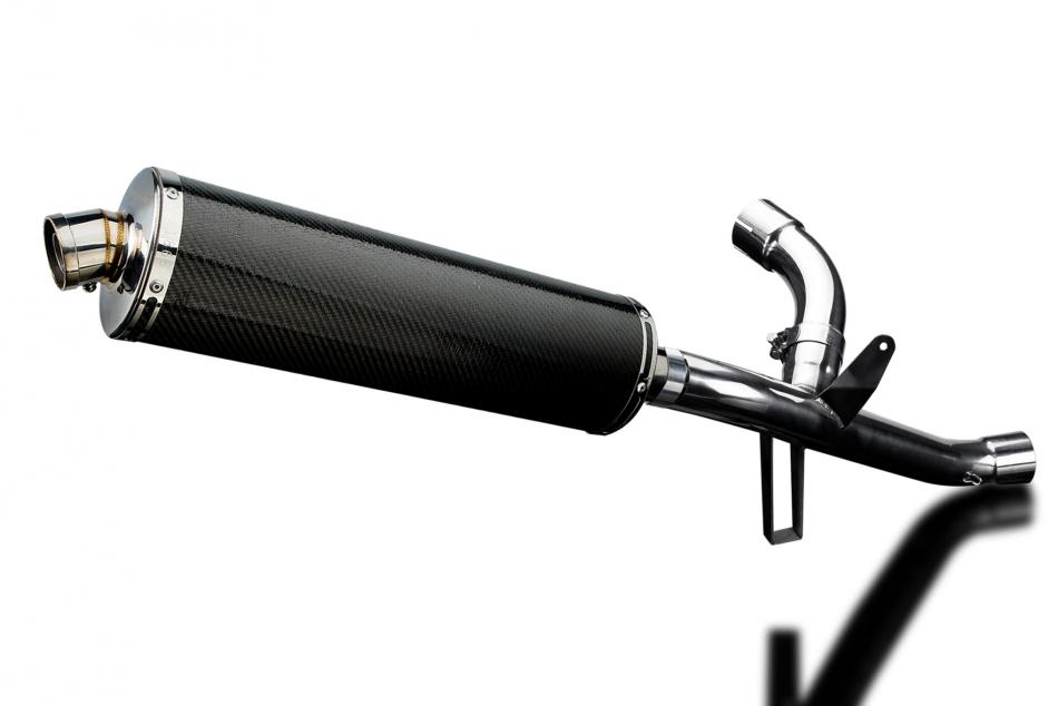 DUCATI MULTISTRADA 950 17-18 DECAT 450mm OVAL CARBON BSAU EXHAUST KIT